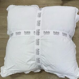 Piubelle White Eurosham Pillow - Made in Portugal